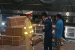 Lai Châu phát hiện phương tiện vận chuyển nhiều loại hàng hóa nhập lậu