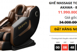 Ghế massage Akawa tự nhận có công dụng trị bệnh, căn cứ theo cơ sở nào?