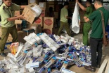 Bắt quả tang đối tượng vận chuyển 7.000 gói thuốc lá lậu