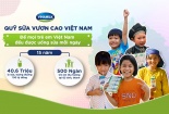 Vinamilk khởi động hành trình năm thứ 15 của Quỹ sữa Vươn cao Việt Nam tại nhiều địa phương