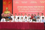 Lan tỏa, thấm sâu môi trường văn hóa vào mỗi cơ quan báo chí, mỗi người làm báo