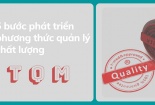 5 bước phát triển phương thức quản lý chất lượng (TQM)