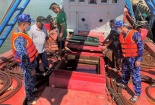 Thu giữ tàu cá tàu chở 85.000 lít dầu DO không rõ nguồn gốc