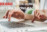 Thận trọng với những tin nhắn lừa đảo tuyển dụng việc làm
