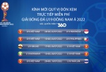 Viettel sở hữu bản quyền phát sóng Giải vô địch bóng đá U19 Đông Nam Á 2022
