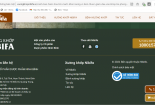 Website quảng cáo Xương khớp NIBIFA có dấu hiệu giả mạo logo Bộ Công Thương