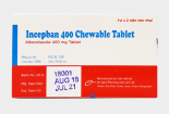 Sản xuất thuốc Incepban 400 Chewable Tablet vi phạm chất lượng, doanh nghiệp bị xử phạt
