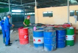 Khánh Hòa: Tiêu hủy hàng nghìn lít xăng, dầu không rõ nguồn gốc