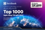 SeABank được The Banker xếp hạng trong 'Top 1000 Ngân hàng thế giới 2022'