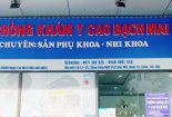 2 phòng khám thuộc Công ty đầu tư quản lý Thiên Long không đảm bảo hoạt động khám chữa bệnh