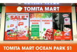 Hàng hoá không rõ nguồn gốc, không tem nhãn 'lọt' trên kệ Hệ thống siêu thị Tomita Mart  
