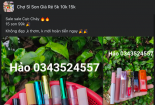 Nguy cơ khi sử dụng son môi handmade 