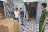 Thu giữ số lượng lớn hàng hóa không rõ nguồn gốc xuất xứ 'núp' trong nhà nghỉ 
