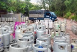  Phát hiện hàng trăm bình gas gắn mác thương hiệu nổi tiếng được sang chiết bán ra thị trường