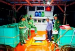 Phát hiện 15.000 lít dầu DO không rõ nguồn gốc tại vùng biển Cà Mau