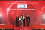 Vietcombank lần thứ 7 liên tiếp đứng đầu bảng xếp hạng Top 10 ngân hàng thương mại uy tín 