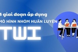 4 giai đoạn áp dụng mô hình nhóm huấn luyện TWI