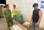 Bắt giữ gần 10.000 bao thuốc lá nhập lậu tại Huế