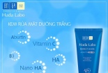 Thu hồi mỹ phẩm Hada Labo Perfect White Cleanser không đạt chất lượng