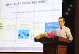 Năng suất chất lượng góp phần tăng hiệu quả quản lý, giảng dạy, học tập 