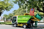 Thí điểm xe tải điện thu gom rác thải ở thành phố Huế- Thúc đẩy giao thông xanh