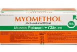 Thu hồi giấy đăng ký lưu hành thuốc Myomethol tại Việt Nam