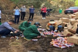 Hà Giang tiêu hủy trên 11.000 chai khí dầu mỏ hóa lỏng mini