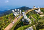 Cầu Vàng (Đà Nẵng) là công trình biểu tượng du lịch trên thế giới