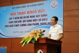 Lấy ý kiến hoàn thiện hồ sơ Đề nghị xây dựng Luật sửa đổi, bổ sung một số điều của Luật CLSPHH