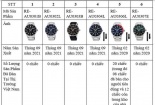 Tiếp tục thu hồi 7 mẫu đồng hồ Orient Star Diver gặp lỗi đo thời gian