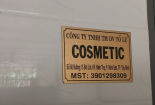 Tự ý sản xuất và lưu thông mỹ phẩm, Công ty Tố Lư Cosmetic bị xử phạt 