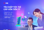 MB ra mắt sản phẩm vay vốn tín chấp đồng hành cùng doanh nghiệp