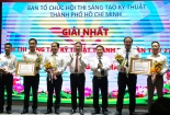 TP.HCM: 33 công trình nhận giải thưởng sáng tạo kỹ thuật lần thứ 27
