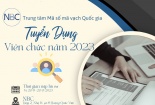 Trung tâm Mã số, mã vạch Quốc gia thông báo tuyển dụng viên chức 2023