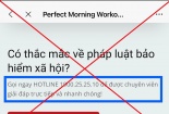 Cảnh báo: Trang web giả mạo gây ảnh hưởng đến người dân và uy tín Bảo hiểm Xã hội
