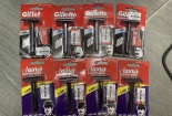 Thu giữ nhiều sản phẩm dao cạo râu giả mạo nhãn hiệu Gillette