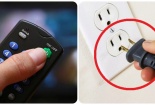 Các thiết bị nên rút điện khi ra khỏi nhà lâu ngày