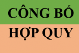 Khi nào cần làm công bố hợp quy cho sản phẩm?