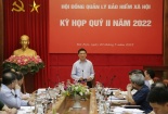 Hội đồng quản lý BHXH họp kỳ họp quý II năm 2022 
