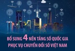 Bổ sung 4 nền tảng số quốc gia phục vụ chuyển đổi số tại Việt Nam