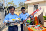 Lạng Sơn thu giữ hàng loạt quần áo, đồ chơi trẻ em không chứng minh được nguồn gốc