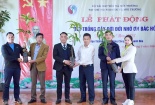 Phát động trồng cây chương trình 'Đường xanh' tại xã Vạn Thắng, Nông Cống, Thanh Hóa