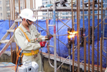 Thử mối nối thép cốt bê tông trong công trình xây dựng