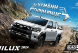 Toyota Hilux phiên bản nâng cấp 2024 đáp ứng nhu cầu của khách hàng Việt