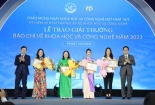 Trao Giải thưởng Báo chí về Khoa học và Công nghệ năm 2023