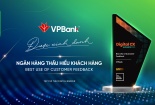 VPBank giành giải thưởng 'Ngân hàng thấu hiểu khách hàng'