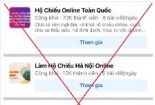 Làm hộ chiếu nhanh trên mạng, nguy cơ bị đánh cắp thông tin cá nhân