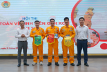 Hội thi An toàn vệ sinh viên giỏi PV GAS CA MAU 2024: Tinh thần trách nhiệm, ý thức an toàn được chú trọng