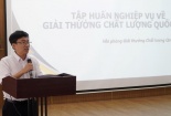 Bình Dương: Hướng dẫn doanh nghiệp viết báo cáo tham dự Giải thưởng Chất lượng Quốc gia