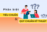 Infographic: Phân biệt giữa tiêu chuẩn và quy chuẩn kỹ thuật 